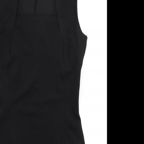 Red Chilli Womens Black   Pencil Dress  Size 12