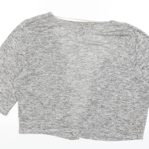 Atmosphere Womens Grey   Wrap Jumper Size 14