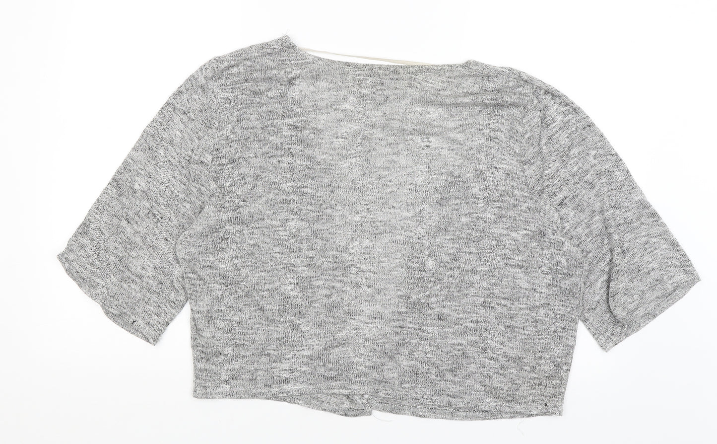 Atmosphere Womens Grey   Wrap Jumper Size 14