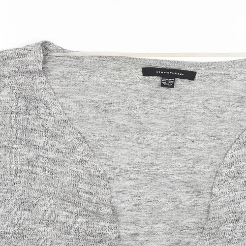 Atmosphere Womens Grey   Wrap Jumper Size 14