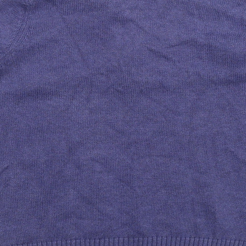 Marks and Spencer Womens Blue  Knit Pullover Jumper Size 16