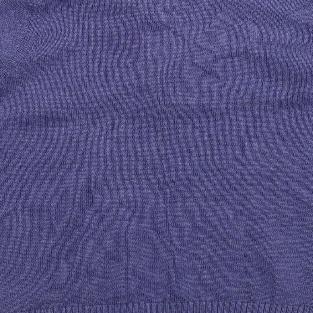 Marks and Spencer Womens Blue  Knit Pullover Jumper Size 16