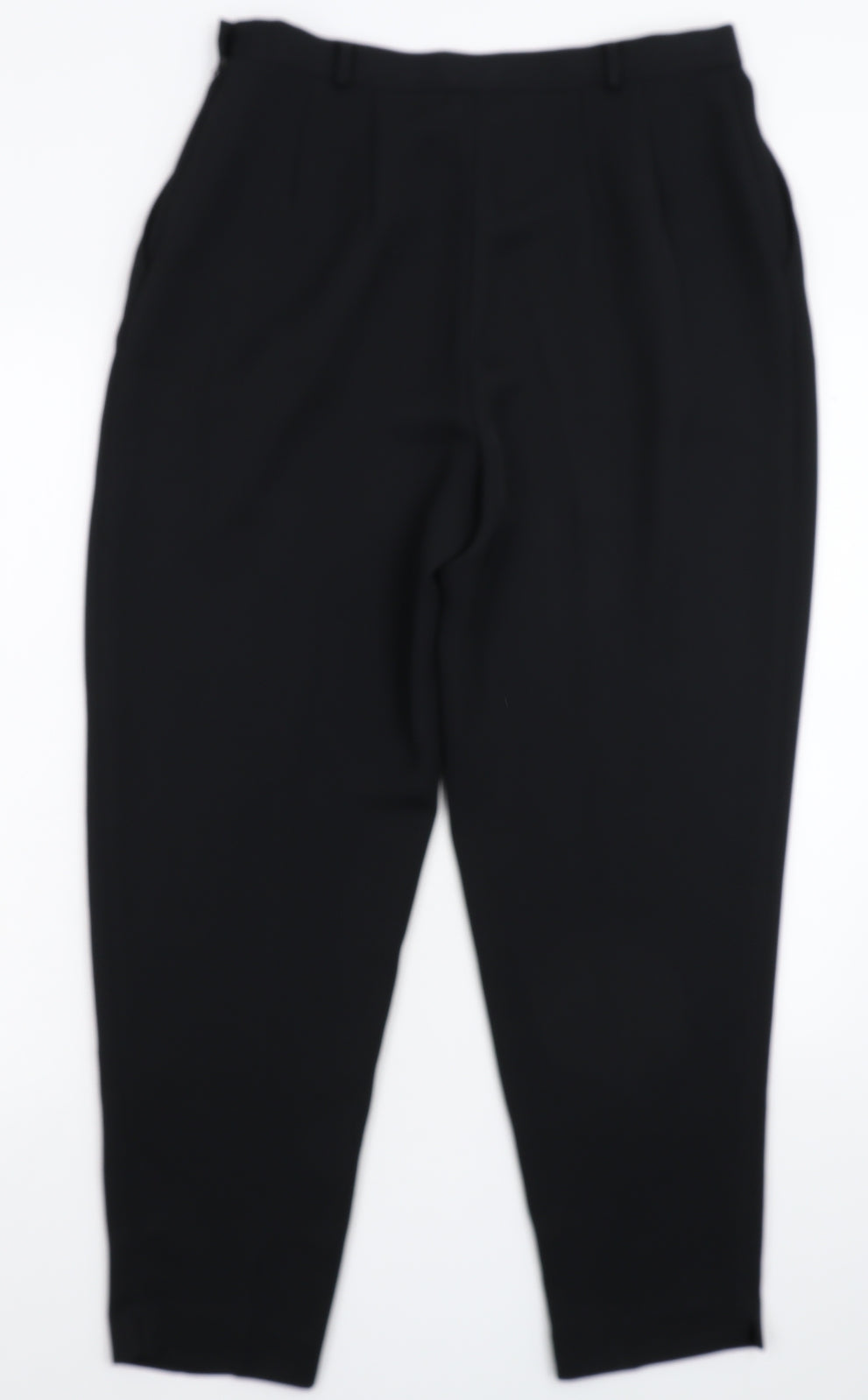 Eleganze Womens Black   Dress Pants Trousers Size 16 L28 in