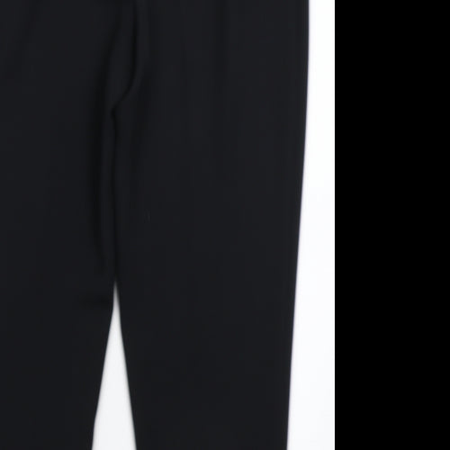 Eleganze Womens Black   Dress Pants Trousers Size 16 L28 in