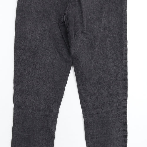 Dorothy Perkins Womens Grey  Denim Jegging Jeans Size 8 L28 in