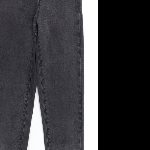 Dorothy Perkins Womens Grey  Denim Jegging Jeans Size 8 L28 in