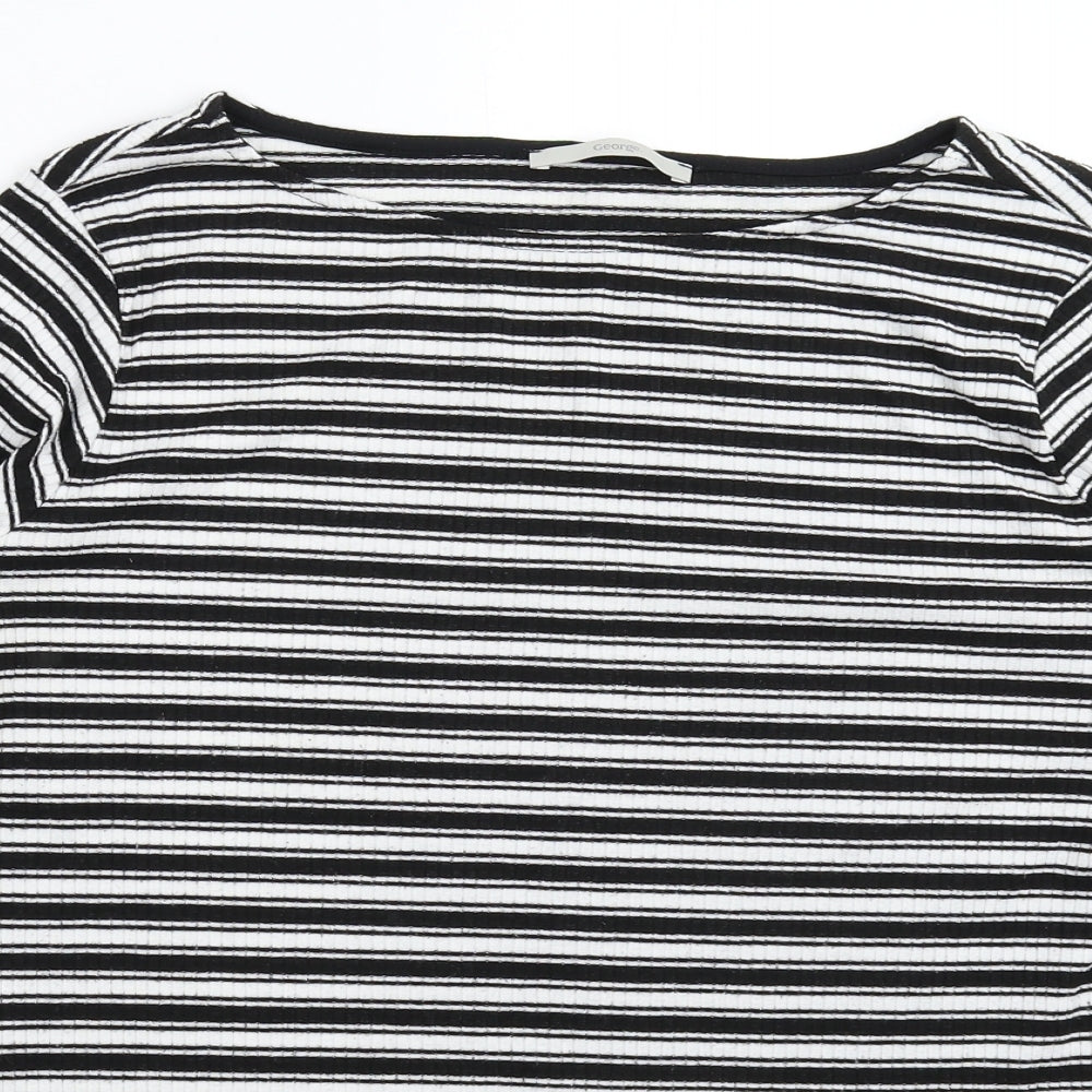 George Womens Multicoloured Striped  Pullover Jumper Size 20