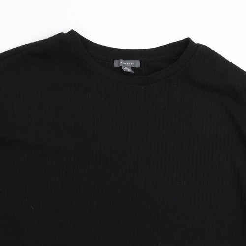 Primark Womens Black   Pullover Jumper Size 24  - Oversized