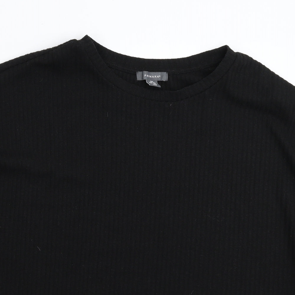 Primark Womens Black   Pullover Jumper Size 24  - Oversized