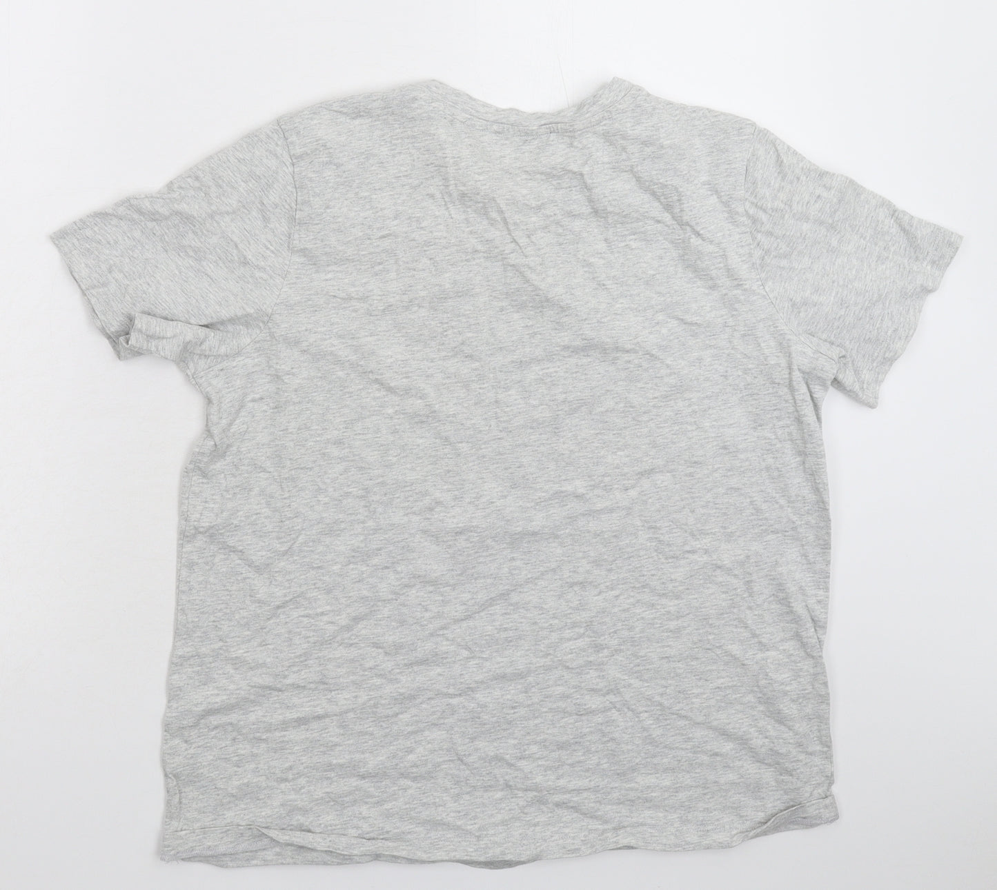 Marks and Spencer Womens Grey   Basic T-Shirt Size 14
