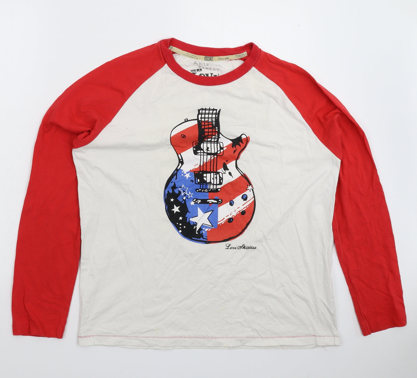 Levi's Mens Multicoloured    T-Shirt Size XL