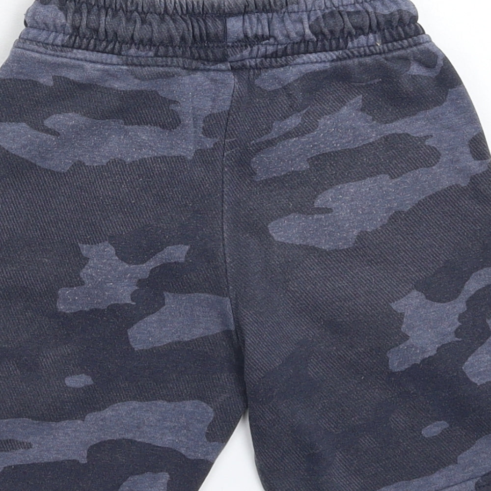 NEXT Boys Grey Camouflage  Sweat Shorts Size 4-5 Years