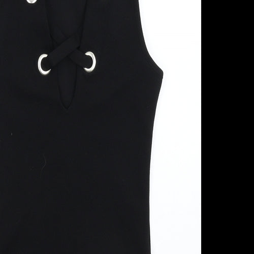 Atmosphere Womens Black   Bodysuit One-Piece Size 6
