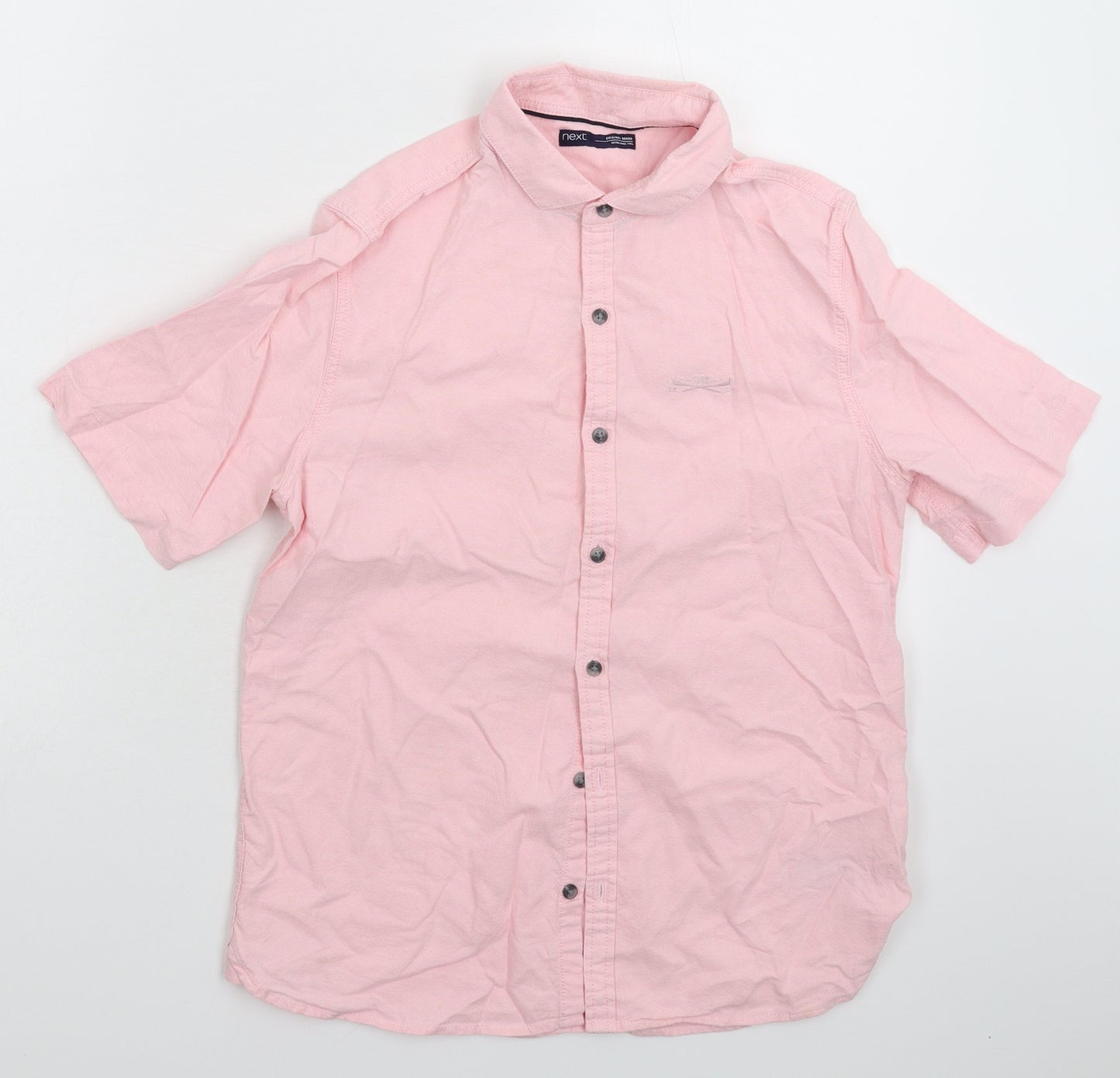 NEXT Boys Pink   Basic Button-Up Size 12 Years