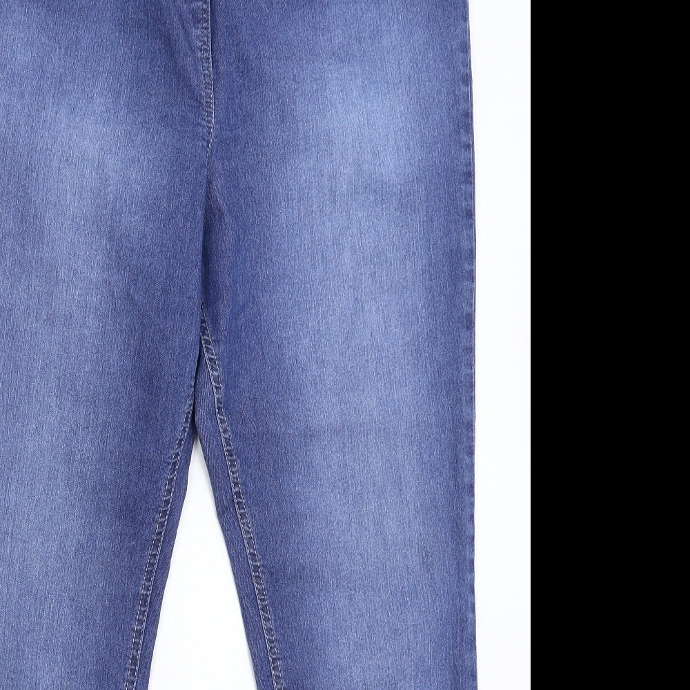 TU Womens Blue  Denim Jegging Jeans Size 20 L29 in