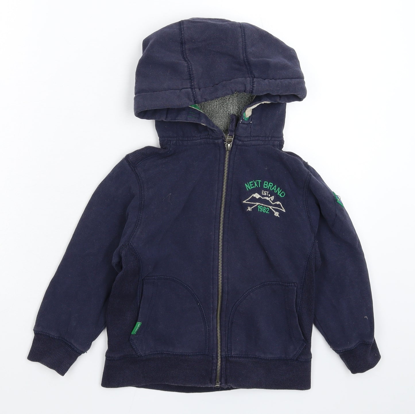 NEXT Boys Blue   Full Zip Hoodie Size 6 Years