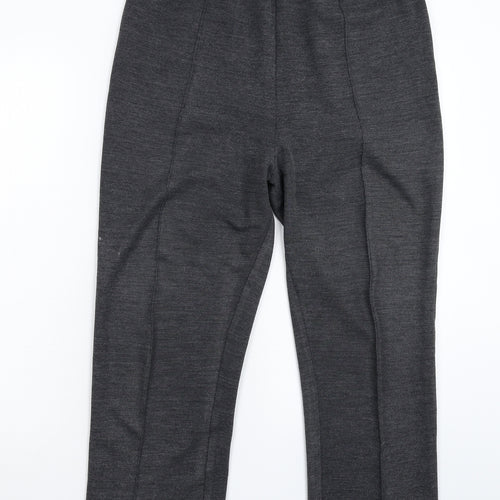 Damart Womens Grey   Cropped Trousers Size 36 in L24 in