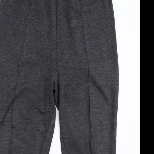 Damart Womens Grey   Cropped Trousers Size 36 in L24 in