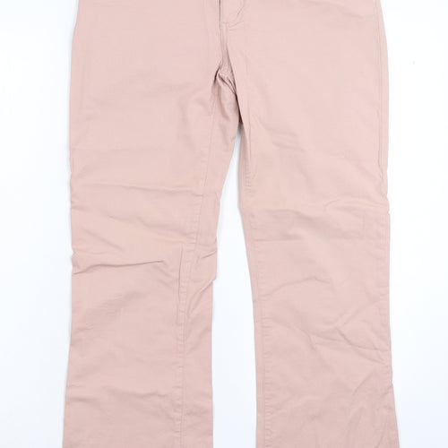 Krizia Womens Pink  Denim Bootcut Jeans Size 30 in L28 in