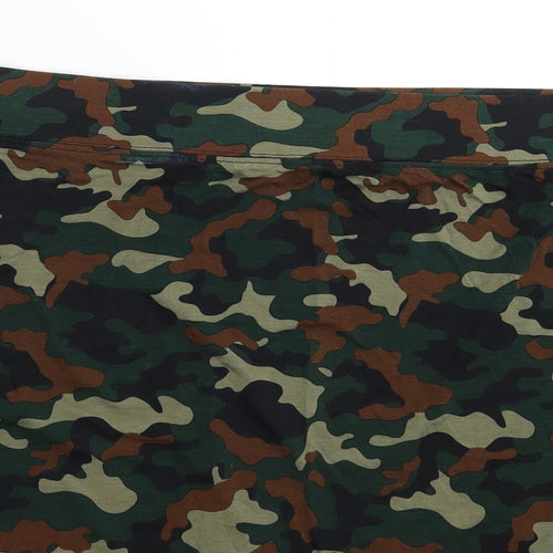 Capsule Womens Multicoloured Camouflage  Mini Skirt Size 24