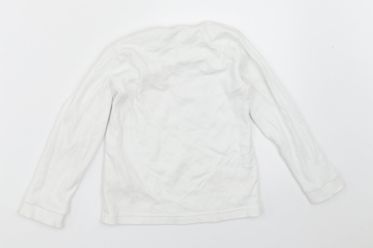 George Girls White   Basic T-Shirt Size 2-3 Years  - disney