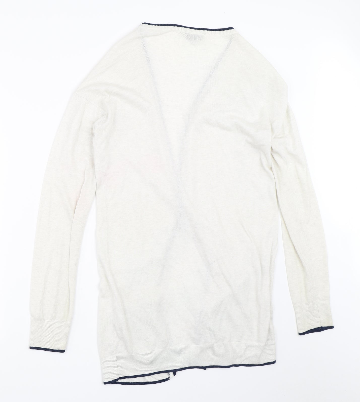 Topshop Womens Ivory   Cardigan Jumper Size 10