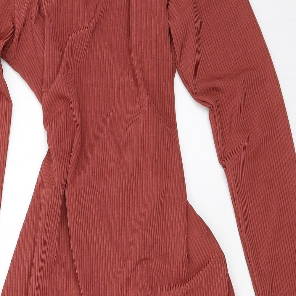 OneTouch Womens Pink   Wrap Dress  Size 12