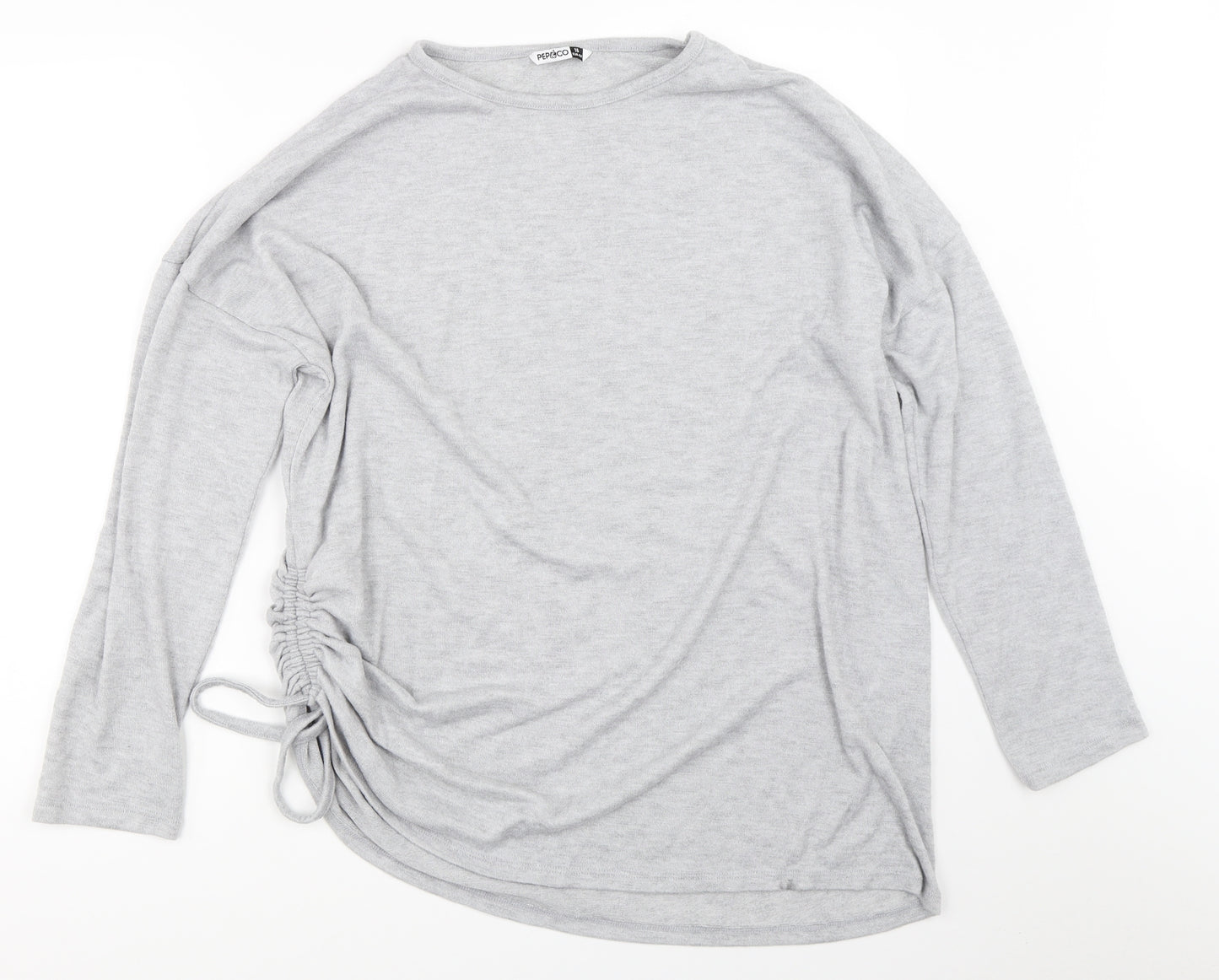 Pep&Co Womens Grey   Pullover Jumper Size 16