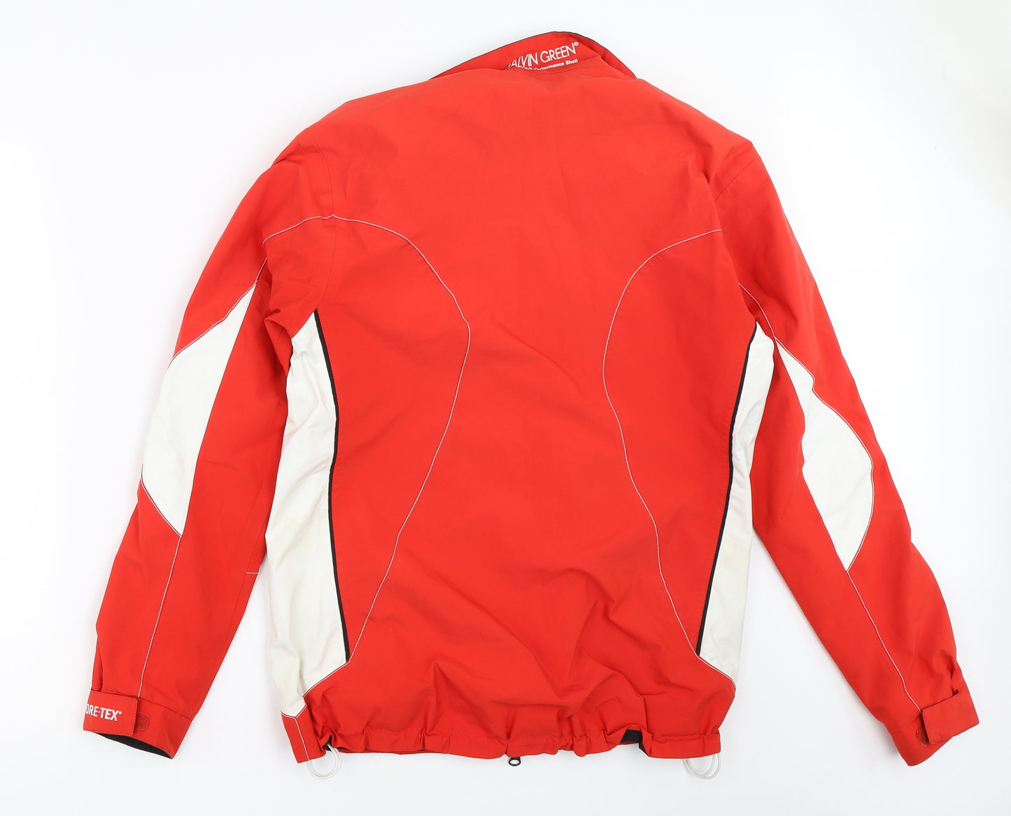 Galvin Green Mens Red   Windbreaker Coat Size M