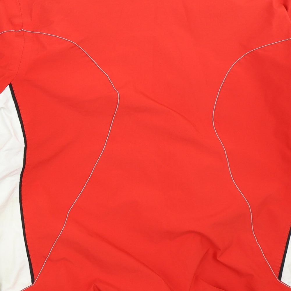 Galvin Green Mens Red   Windbreaker Coat Size M