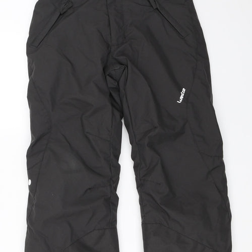 Wedze Boys Grey   Snow Pants Trousers Size 8 Years
