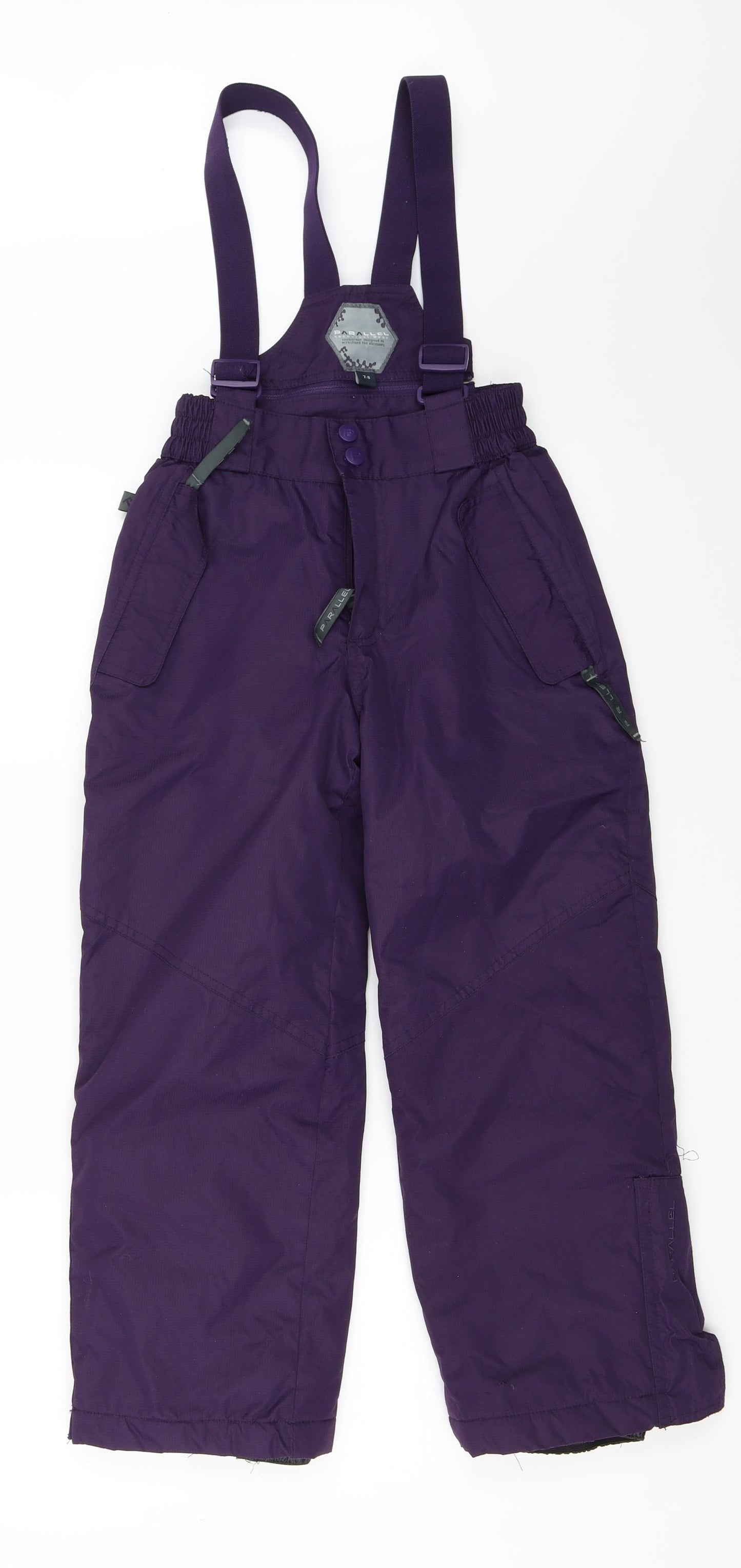 Parallel Girls Purple   Snow Pants Trousers Size 7-8 Years