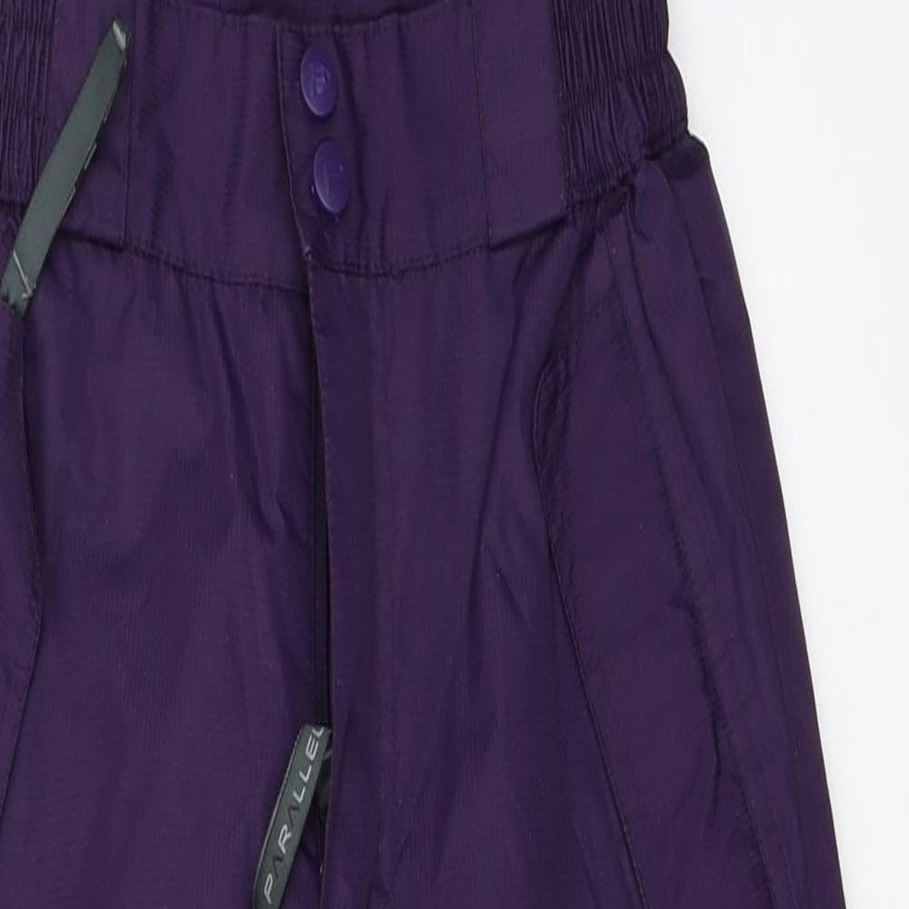 Parallel Girls Purple   Snow Pants Trousers Size 7-8 Years
