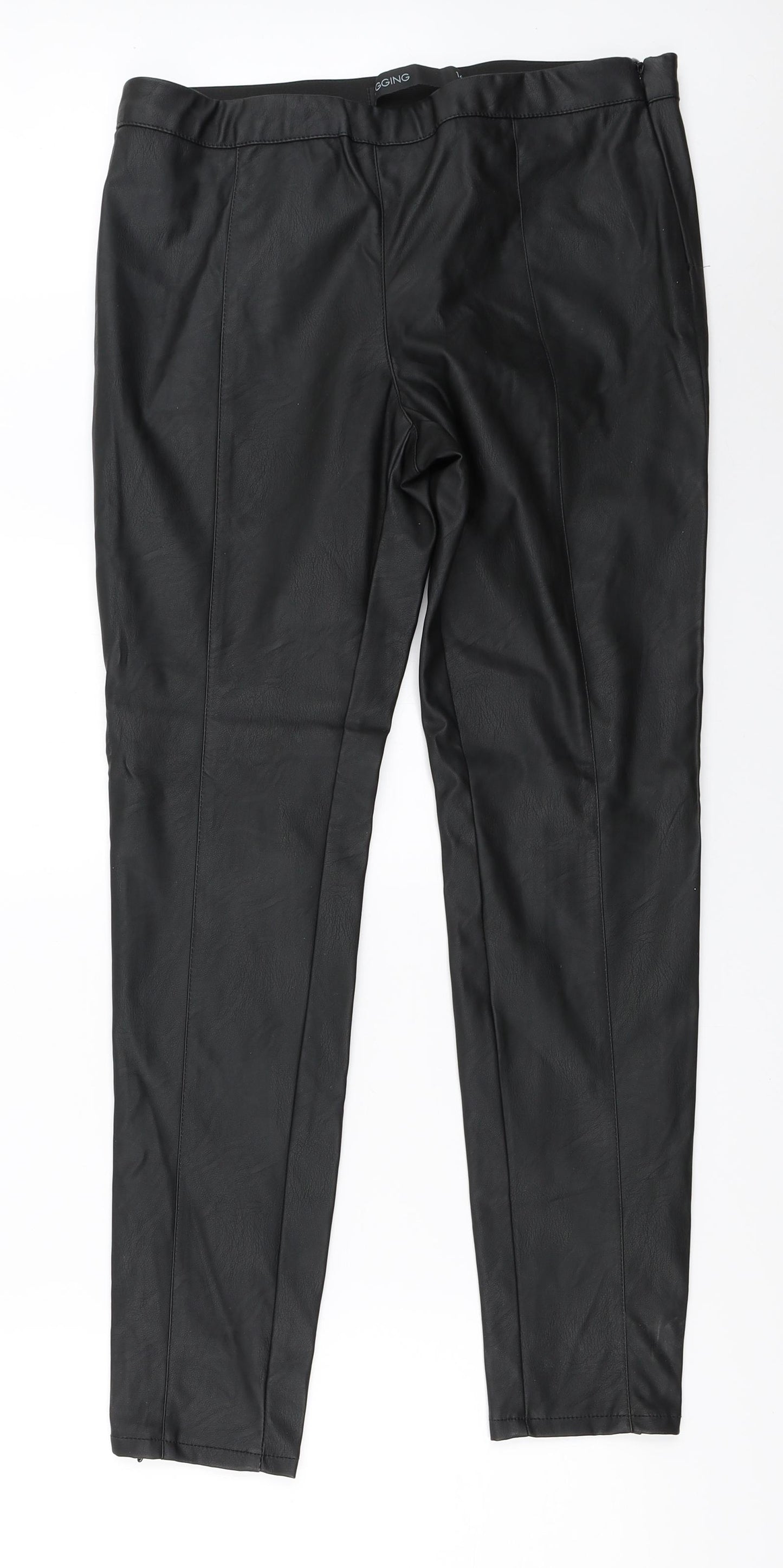NEXT Womens Black   Jegging Trousers Size 14 L28 in