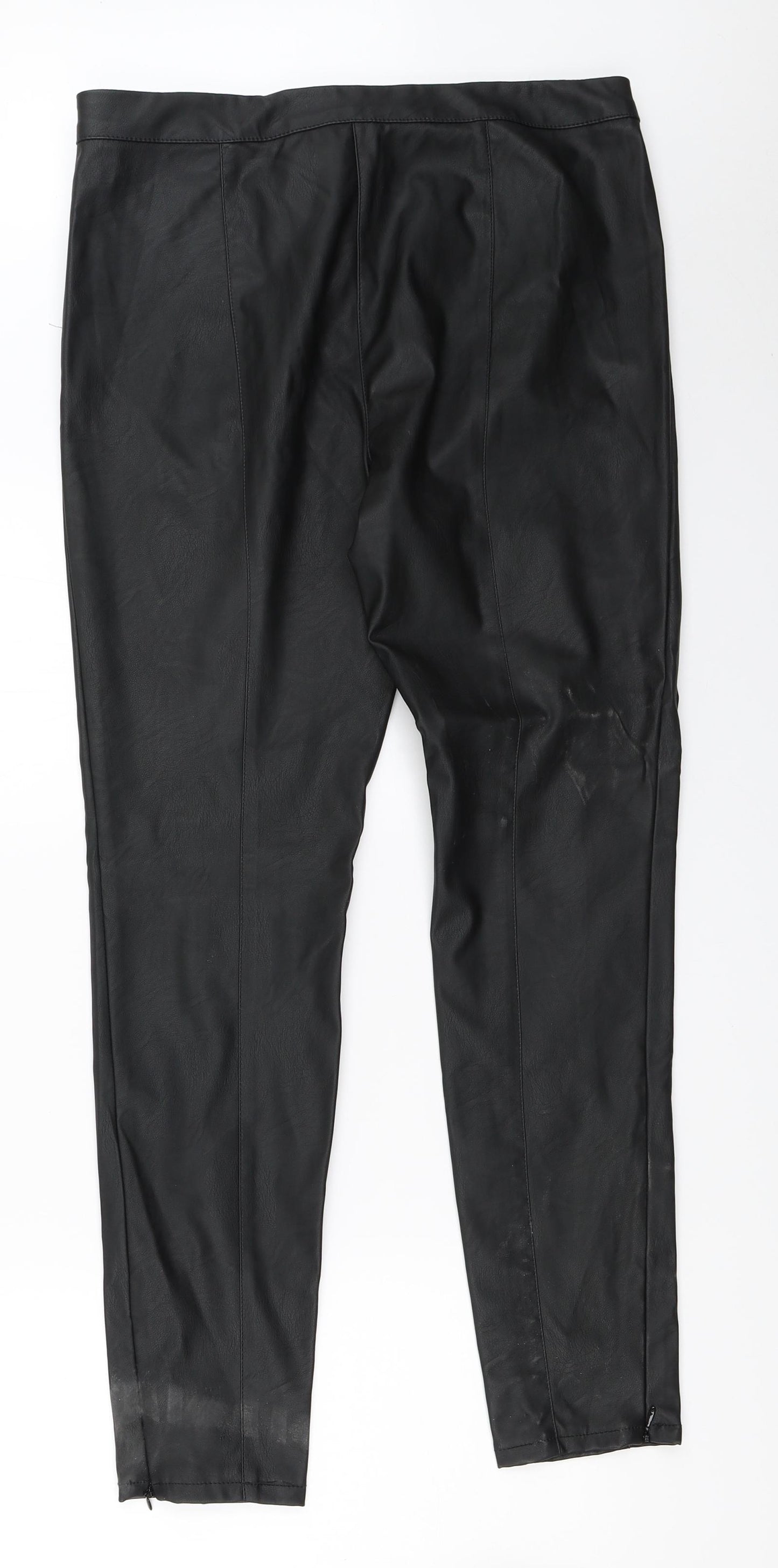 NEXT Womens Black   Jegging Trousers Size 14 L28 in