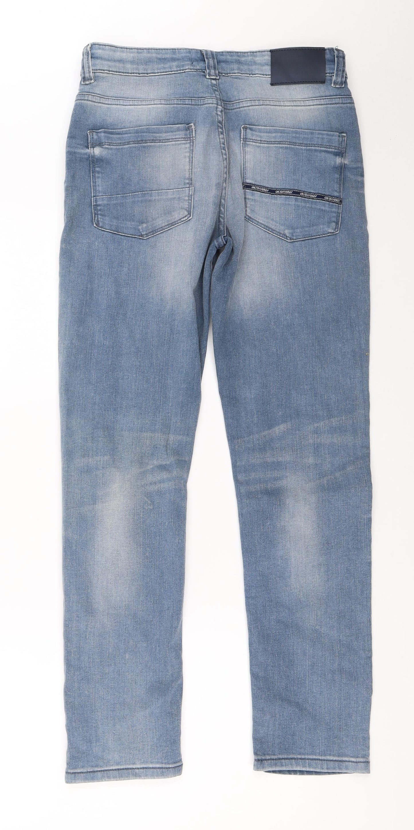NEXT Boys Blue  Denim Straight Jeans Size 12 Years