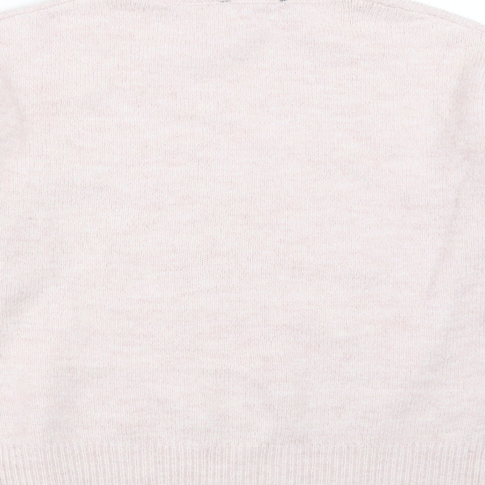 New Look Womens Pink   Pullover Jumper Size S