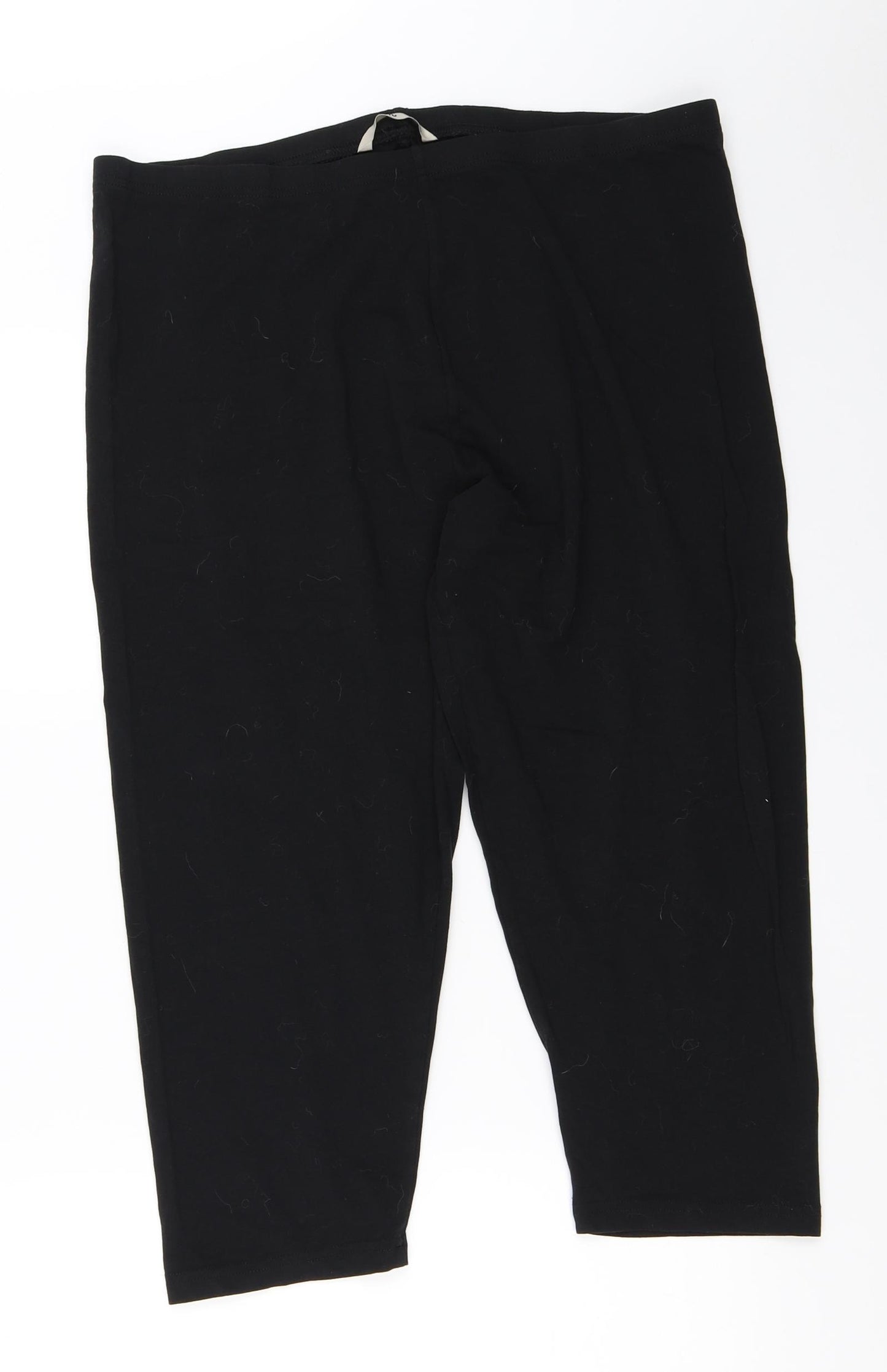 TU Womens Black   Cropped Leggings Size 22