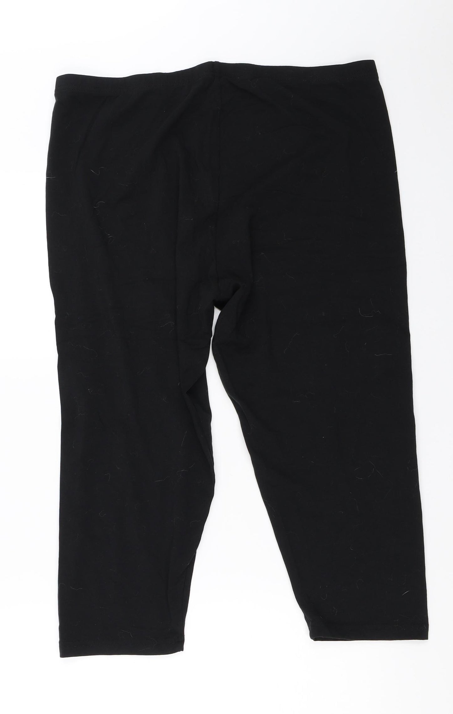 TU Womens Black   Cropped Leggings Size 22