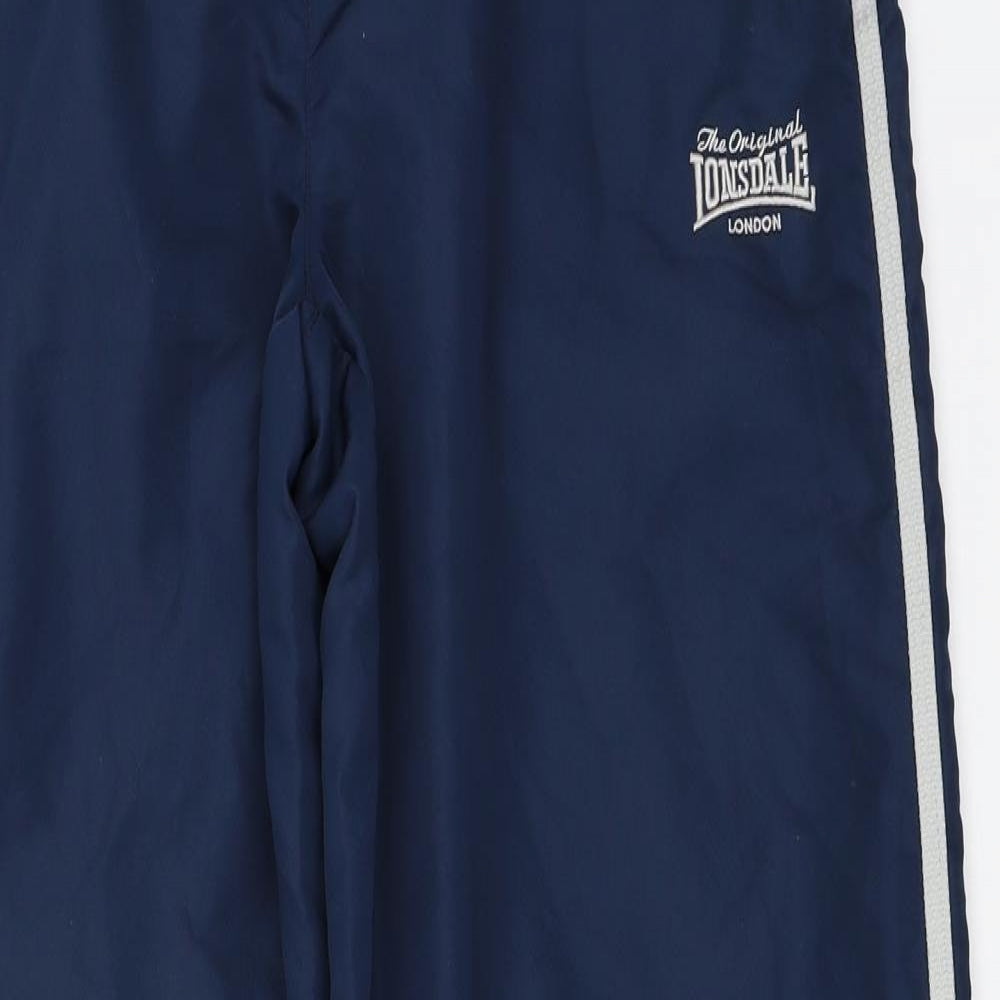 Lonsdale Mens Blue   Sweatpants Trousers Size M L32 in