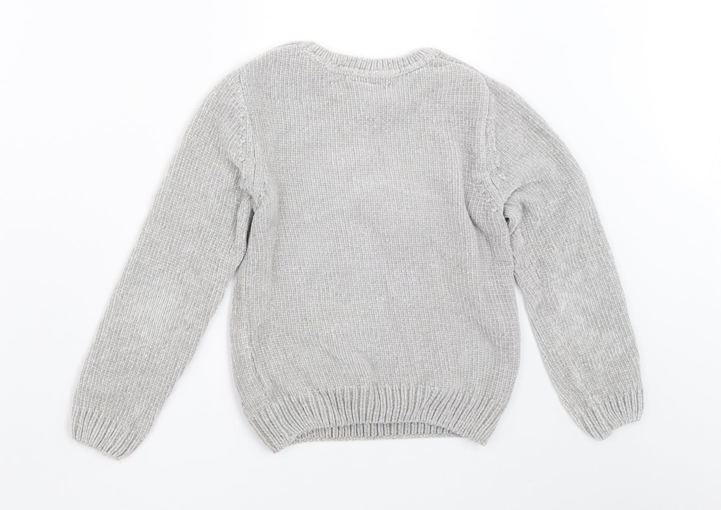 Primark Girls Grey   Pullover Jumper Size 6-7 Years  - LOL Surprise!