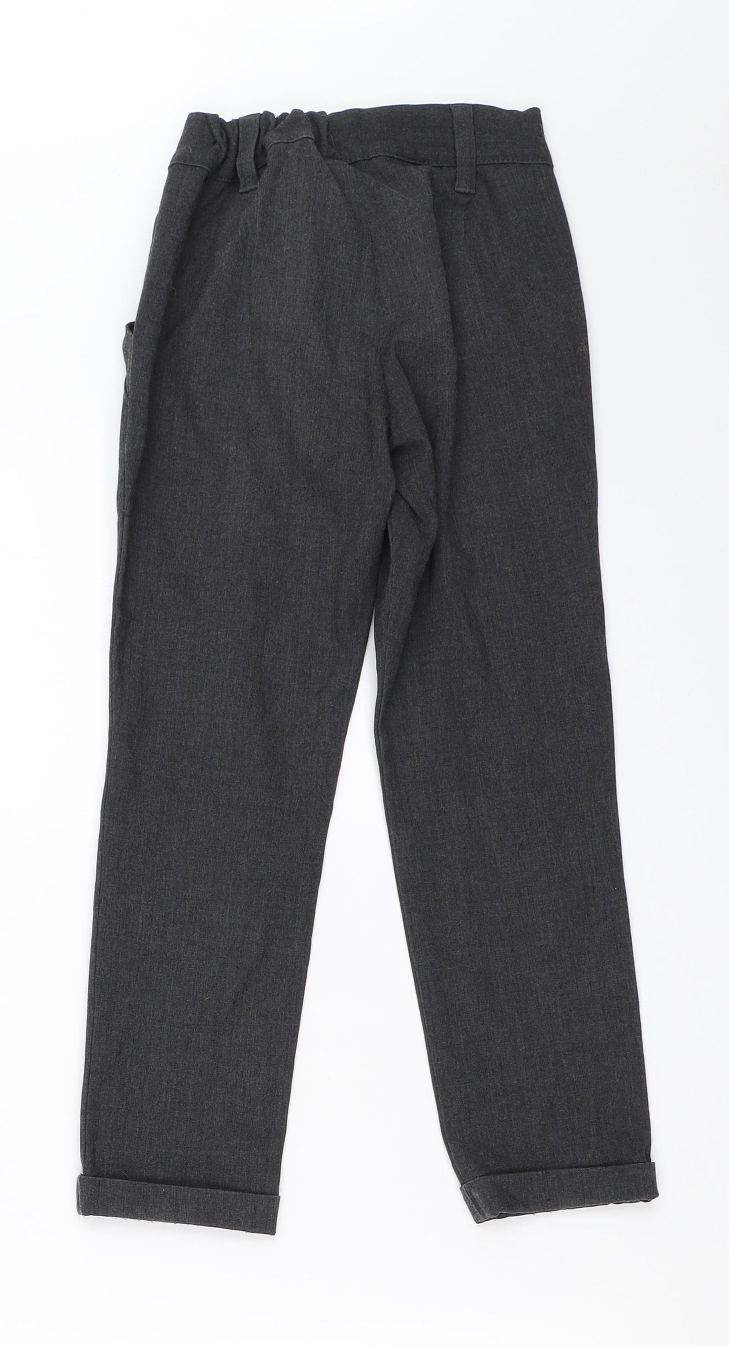 Matalan Girls Grey   Dress Pants Trousers Size 6 Years - School trousers