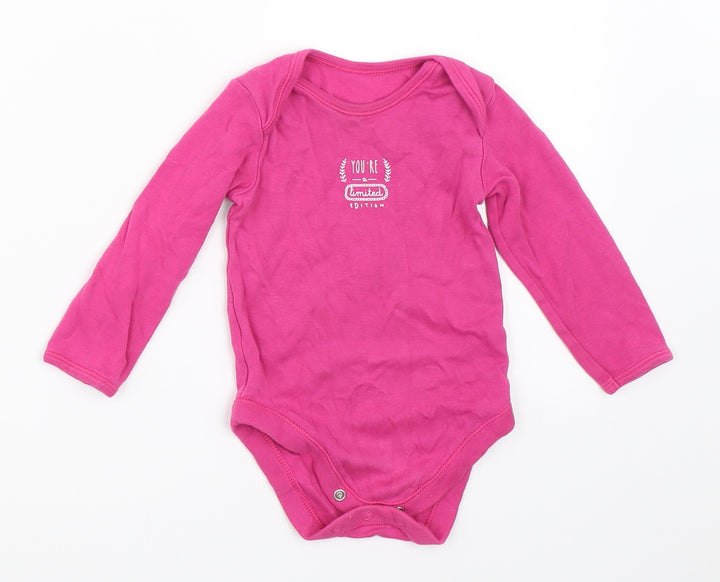 George Girls Purple   Babygrow One-Piece Size 12-18 Months