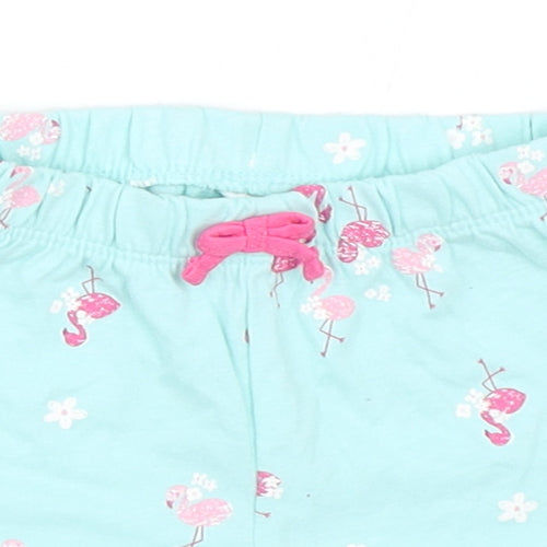 George Girls Blue   Cropped Trousers Size 3-6 Months