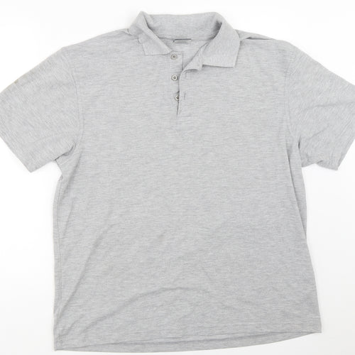 Uneek Mens Grey    Polo Size XL