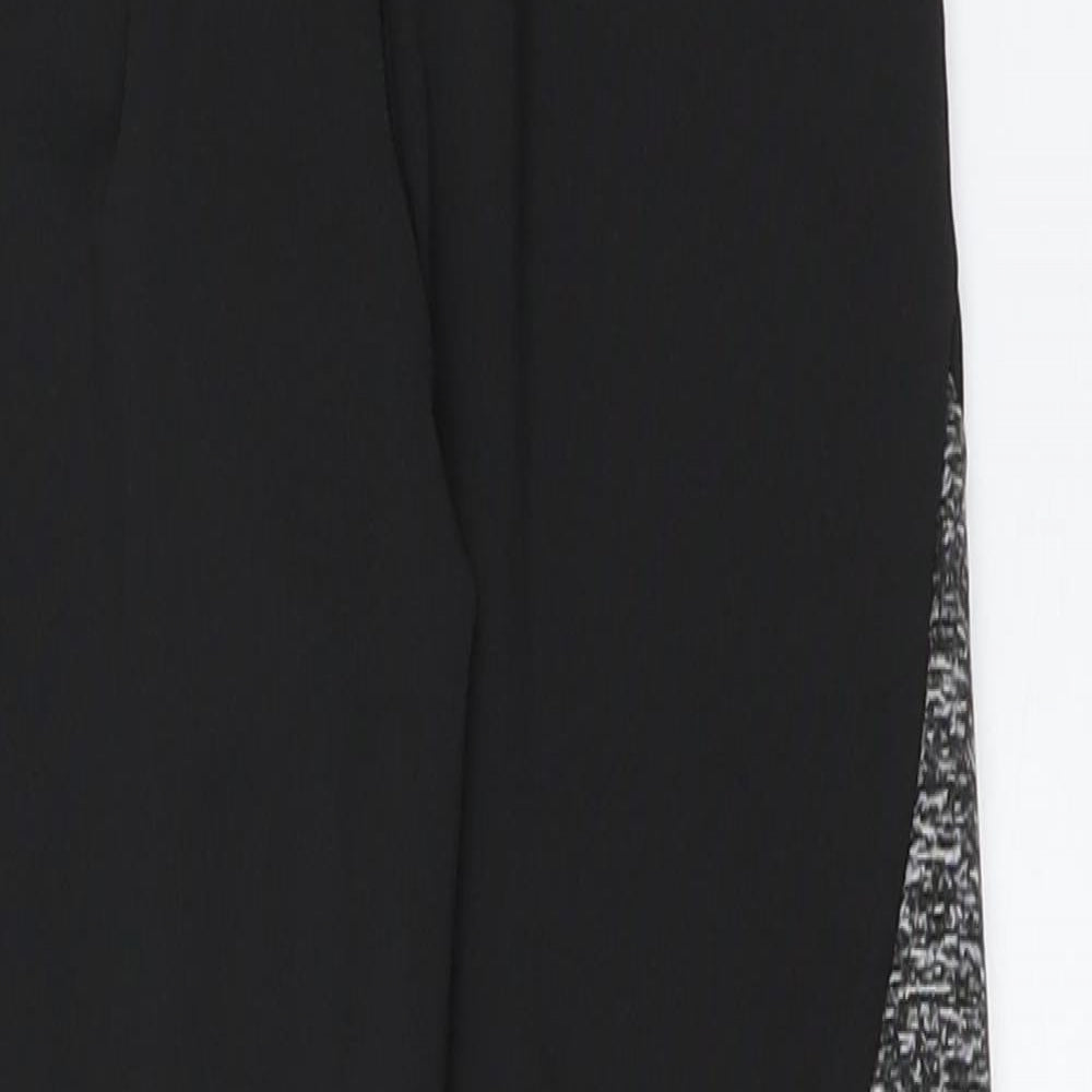 SheIn Girls Black   Capri Trousers Size 10 Years - gym leggings