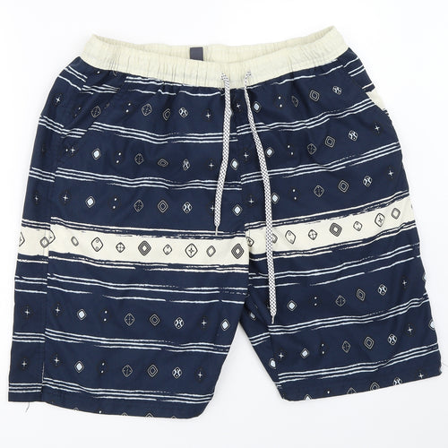 Firetrap Mens Blue   Bermuda Shorts Size XL - Swim shorts