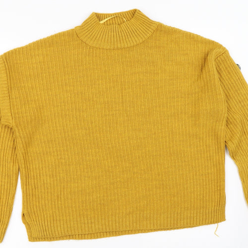 Primark Womens Yellow   Pullover Jumper Size L