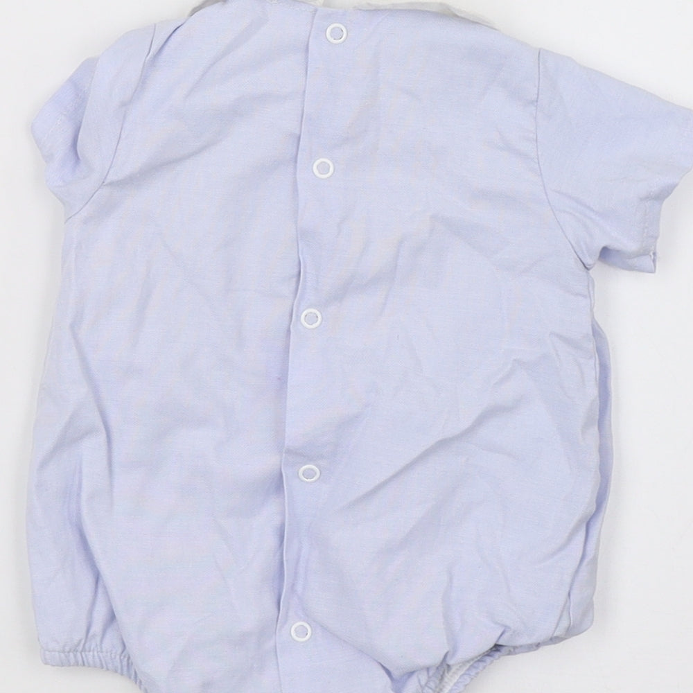 Preworn Boys Purple   Leotard One-Piece Size 0-3 Months
