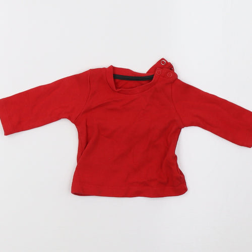 Matalan Baby Red   Basic Casual Size 0-3 Months
